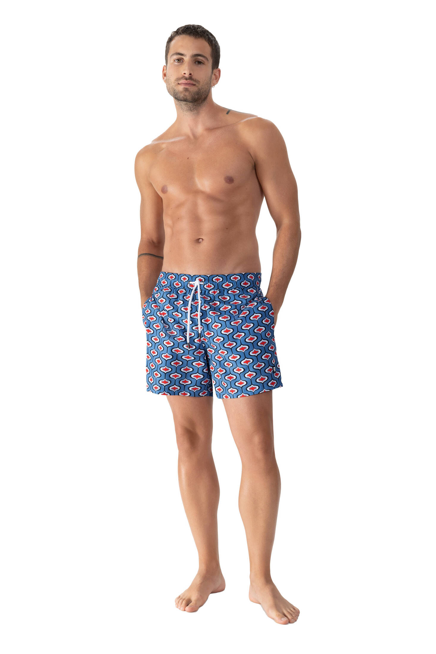 mey| Herren Badeshorts Serie Damask