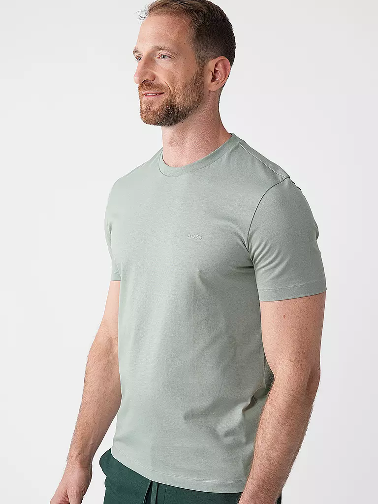 BOSS T-Shirt THOMPSON 01 hellgrün