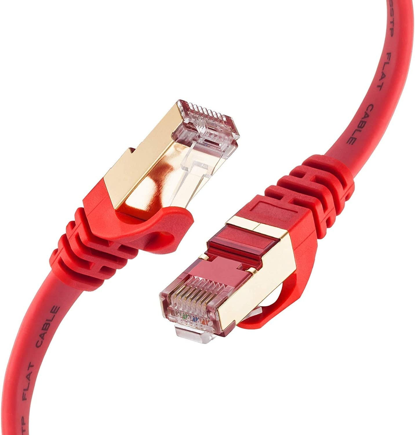 (10m) 10 Gigabit Ethernet LAN RJ45 Internet Netzwerk Kabel (CAT-7) - Schwarz