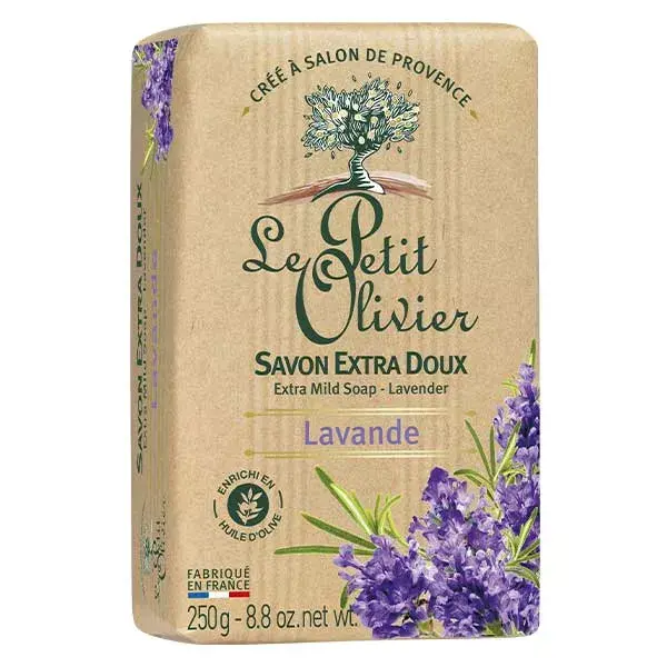 Sabonete Le Petit Olivier Extra Suave de Lavanda 250g
