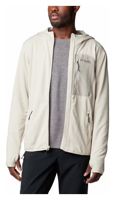 Polaire à Capuche Columbia Triple Canyon Grid Blanc