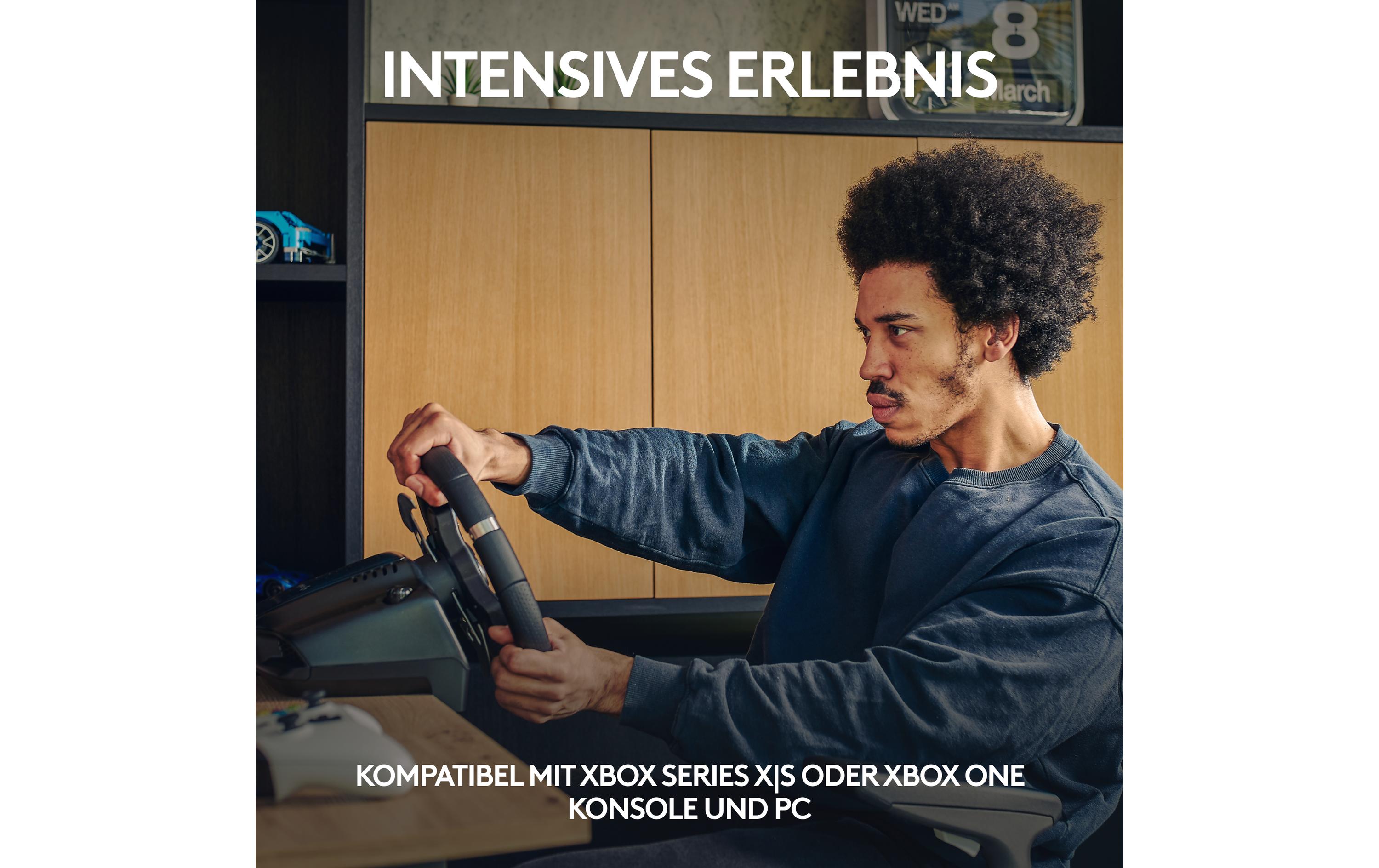 Lenkrad G920 Driving Force<br>Rennlenkrad und Pedale für Xbox Series X/S, Xbox One und Windows-PC
