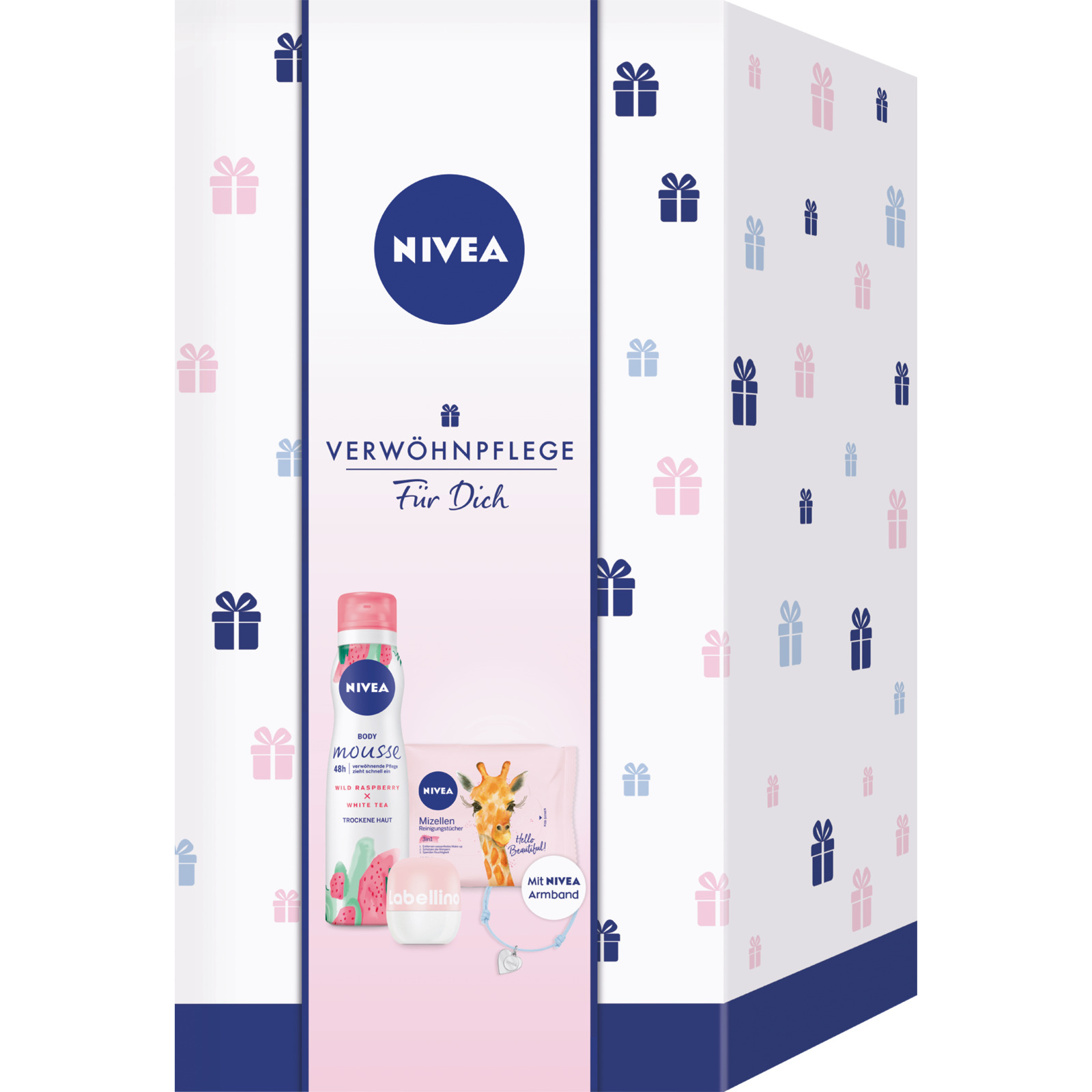 Nivea Xmas Geschenkset Verwöhnpflege für dich, 4-teilig
