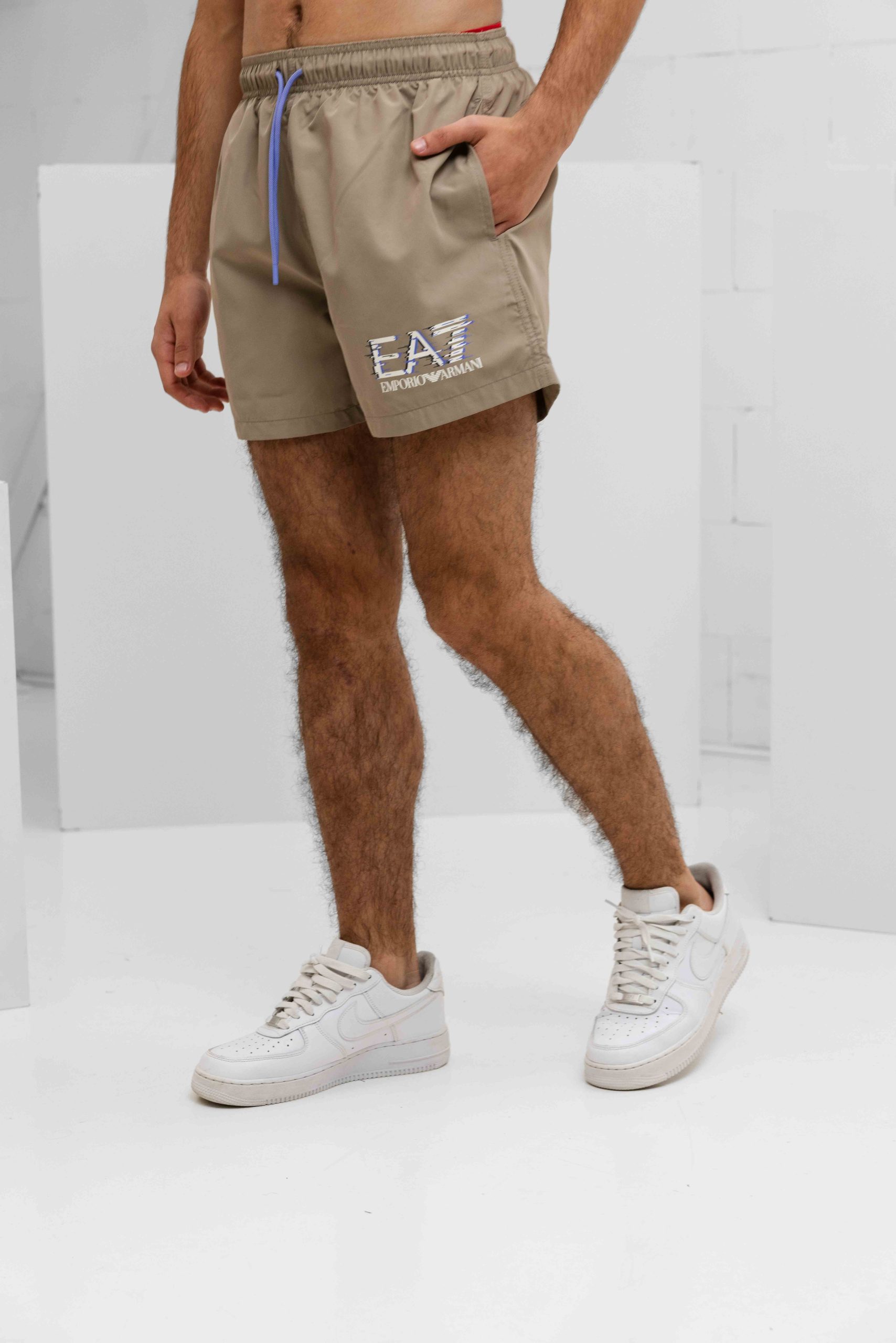 EA7 Emporio Armani 7M001678 Zwembroek Heren Bruin