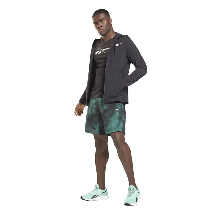 Reebok Performance Woven træningshættetrøje Grå