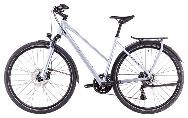 VTC Cube Kathmandu Pro Trapeze Shimano Cues 10V 700 mm Argent 2025