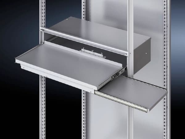 Rittal 8620.520, Skuffenhet, Grå, Stål, IP54, 600 mm, 200 mm