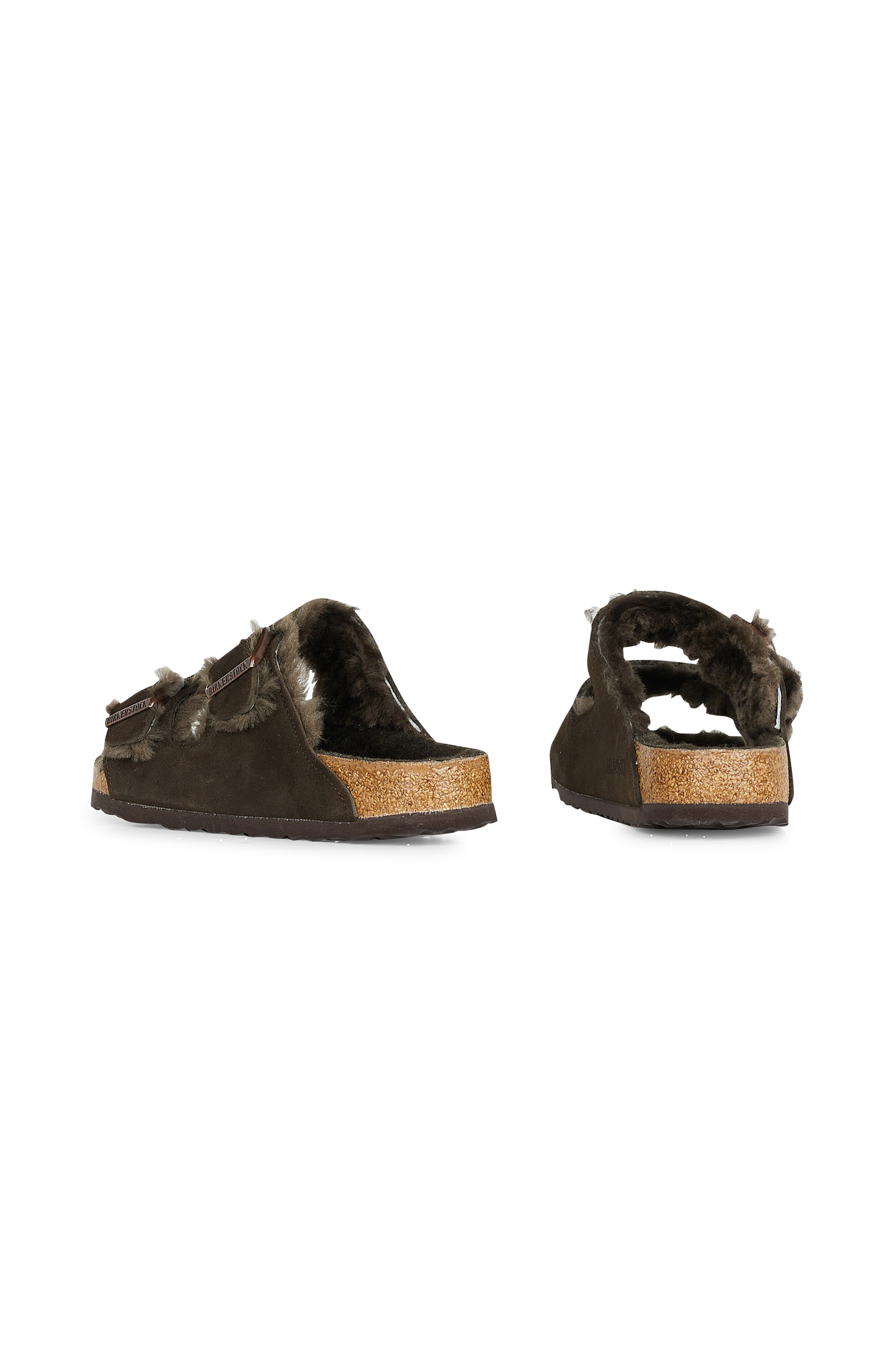 BIRKENSTOCK sandales Arizona VL Shearling Marron