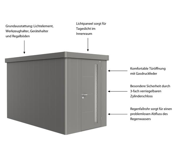 Biohort Gerätehaus Neo 4A, ca. B180/H222/T348