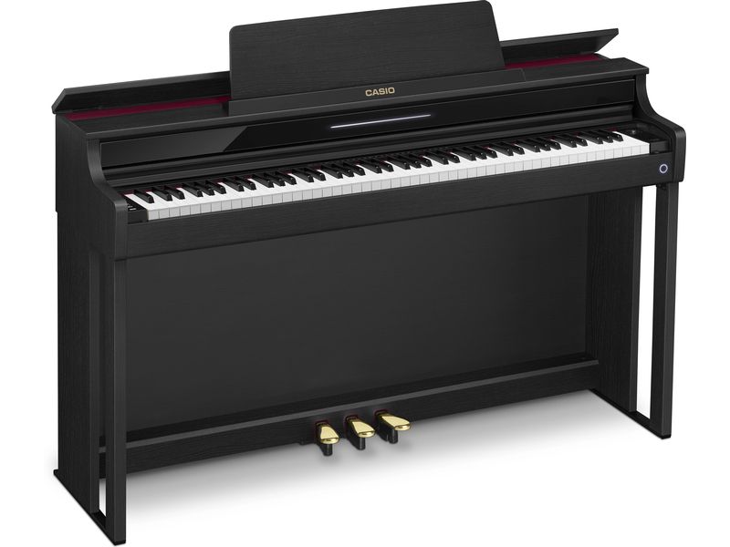 Casio E-Piano CELVIANO AP-550 Schwarz E-Piano mit Hammer Action Keyboard