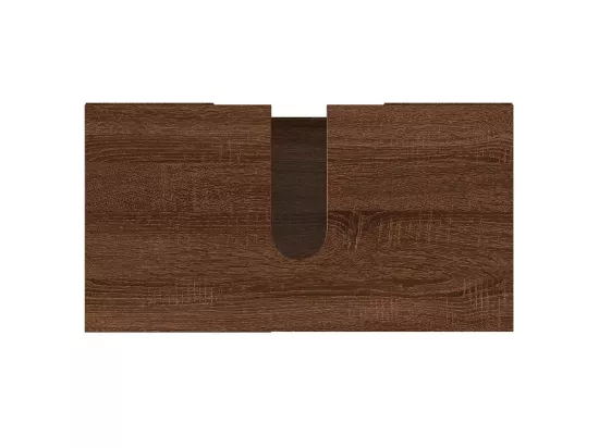 Armoire de bain Chêne marron 60x32x53,5 cm Bois d'ingénierie