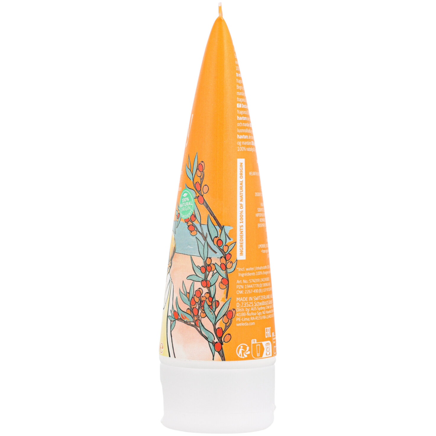 Weleda Vitality Vitalisierungsdusche Sanddorn