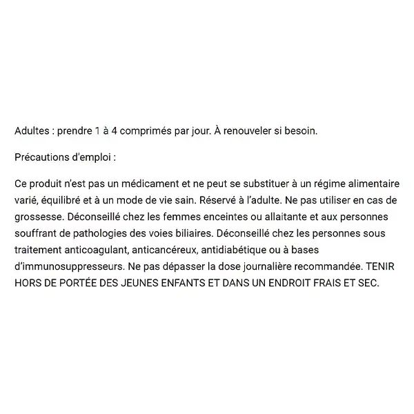 Santé Verte Polanine 30 comprimés