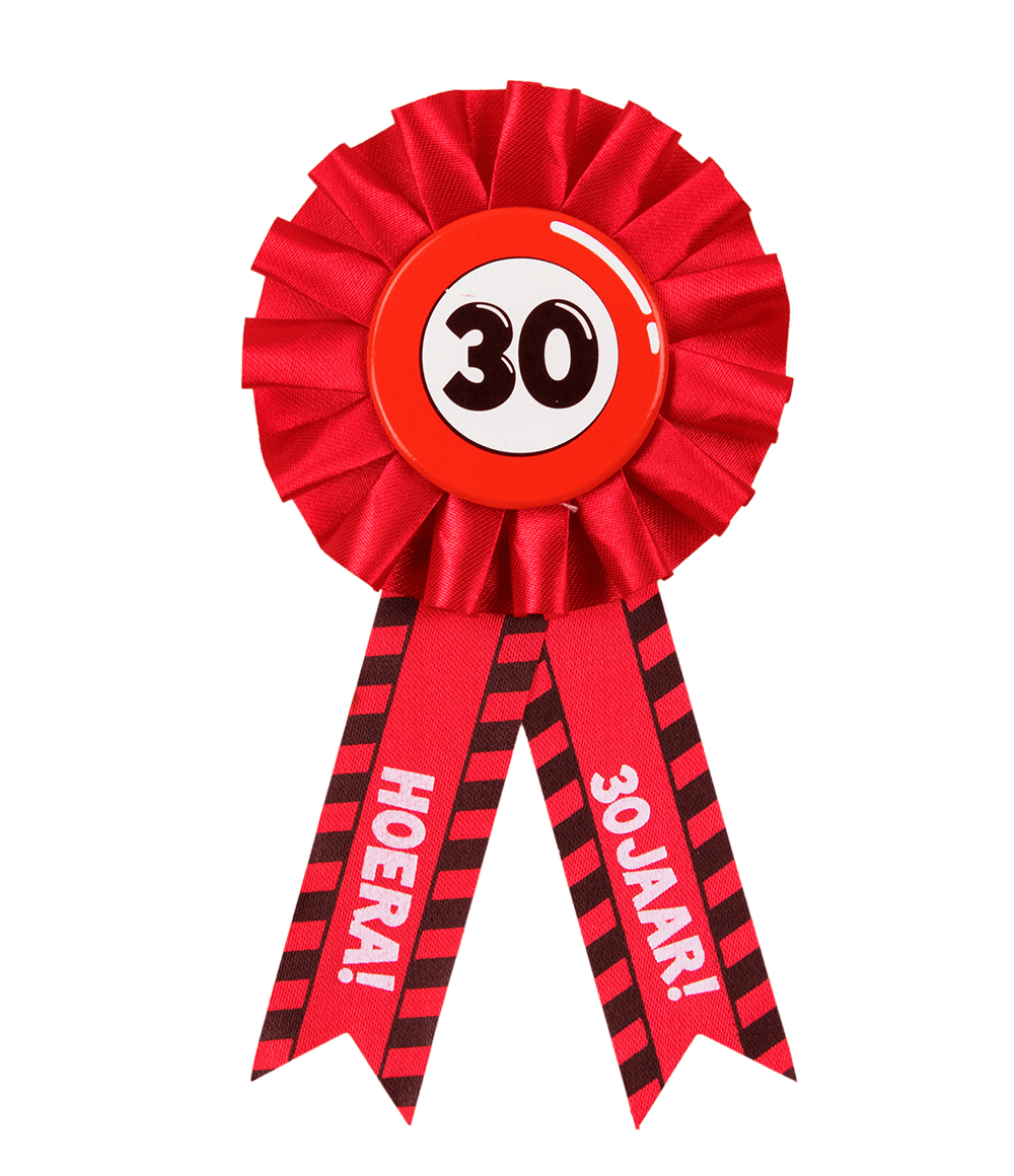 Rozet Hoera 30 Jaar Hoera