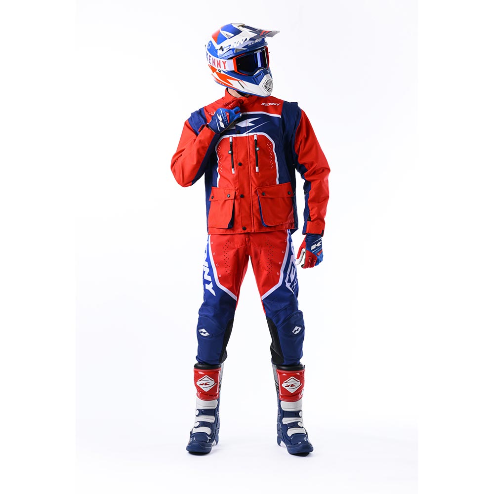 Kenny - Veste Track - 2024 Rouge / Navy