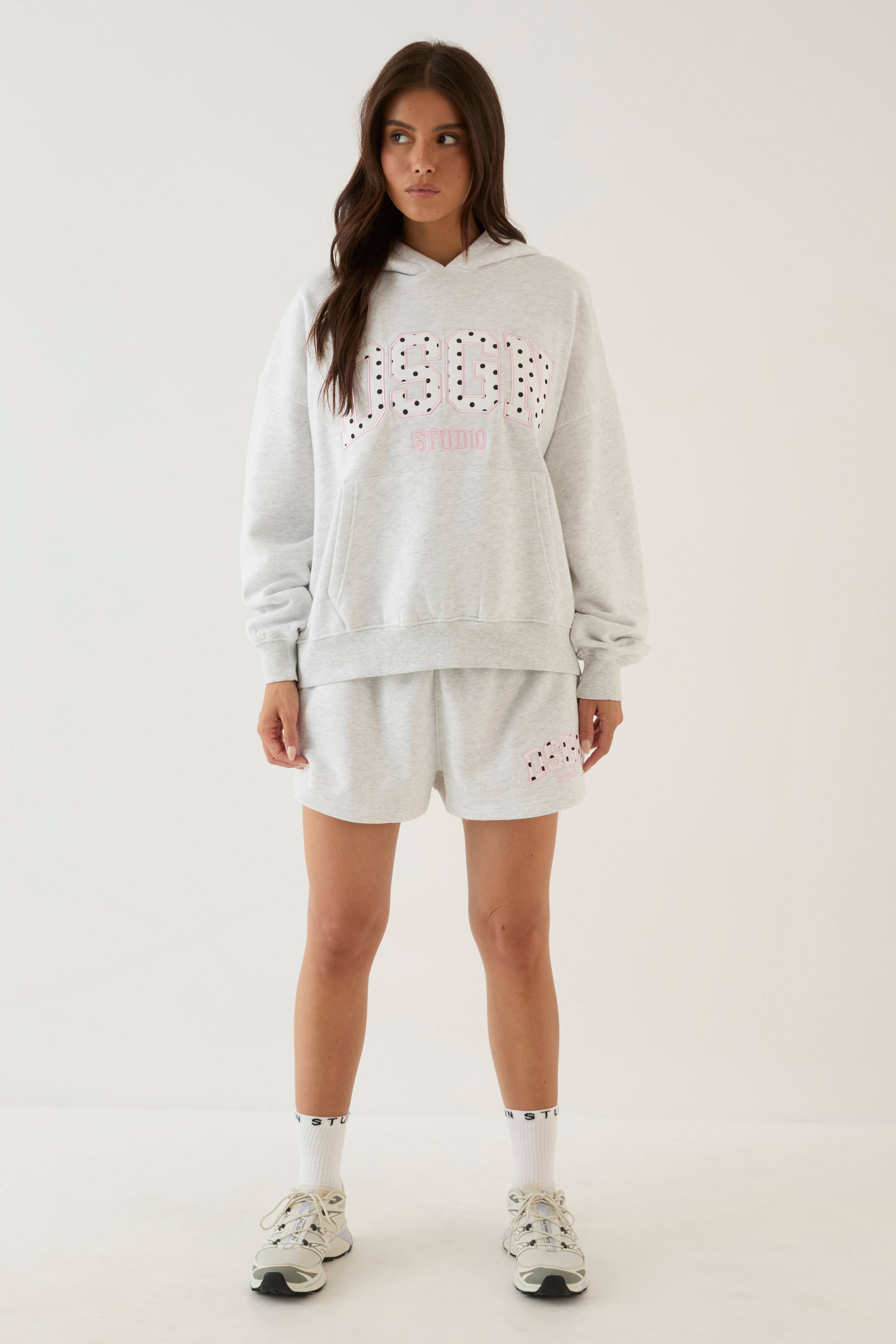 Sweat À Casynthétiqueche Oversize Dsgn Studio Avec Appliqué À Pois