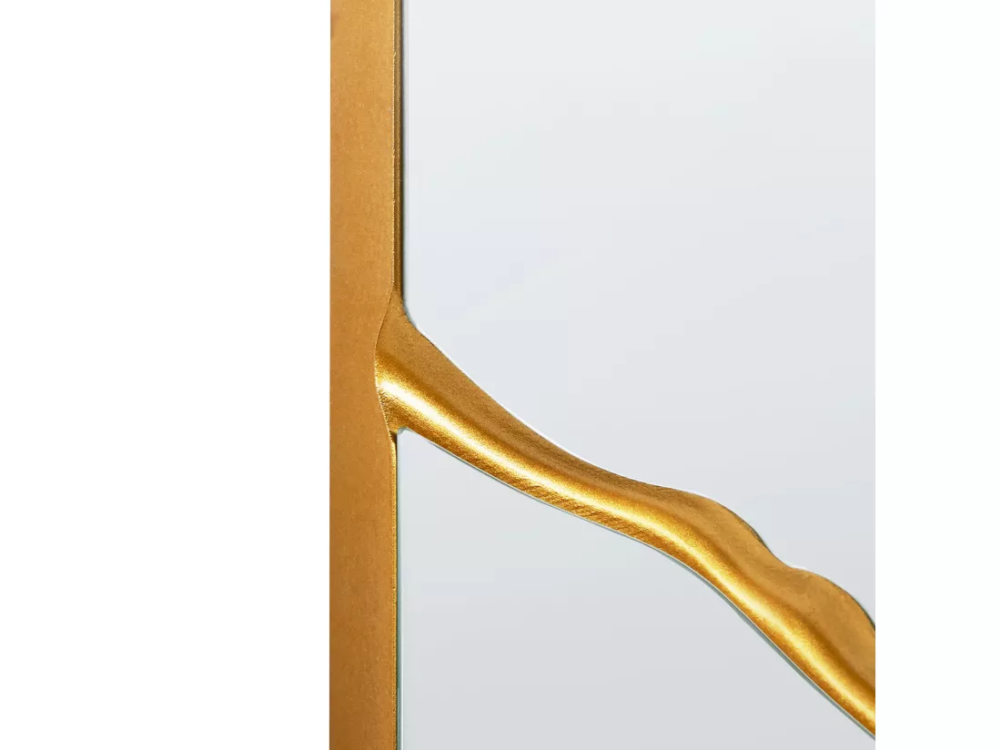 Miroir COOLE 80 cm 80 cm Doré
