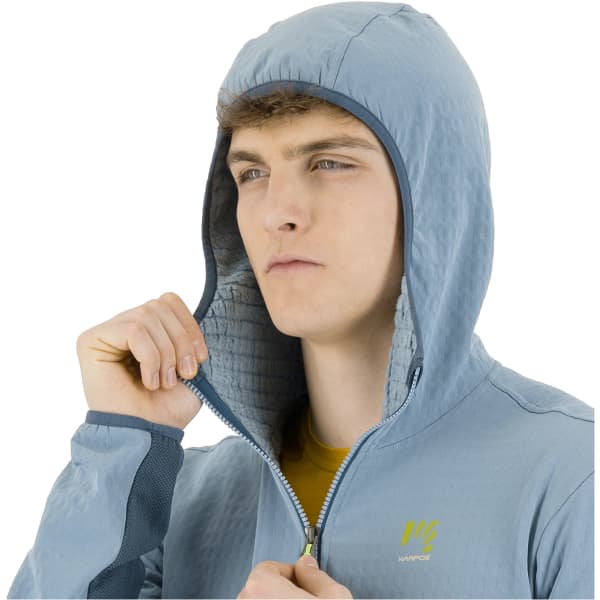 Veste polaire ski rando KARPOS KARPOS MARMOLADA HOODIE FLEECE SMOKE STARGAZER