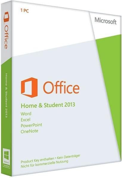 Microsoft Office 2013 - Home en Student - Product Key Card