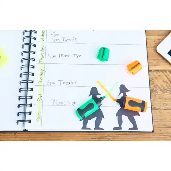 Mini Textmarker - sortiert