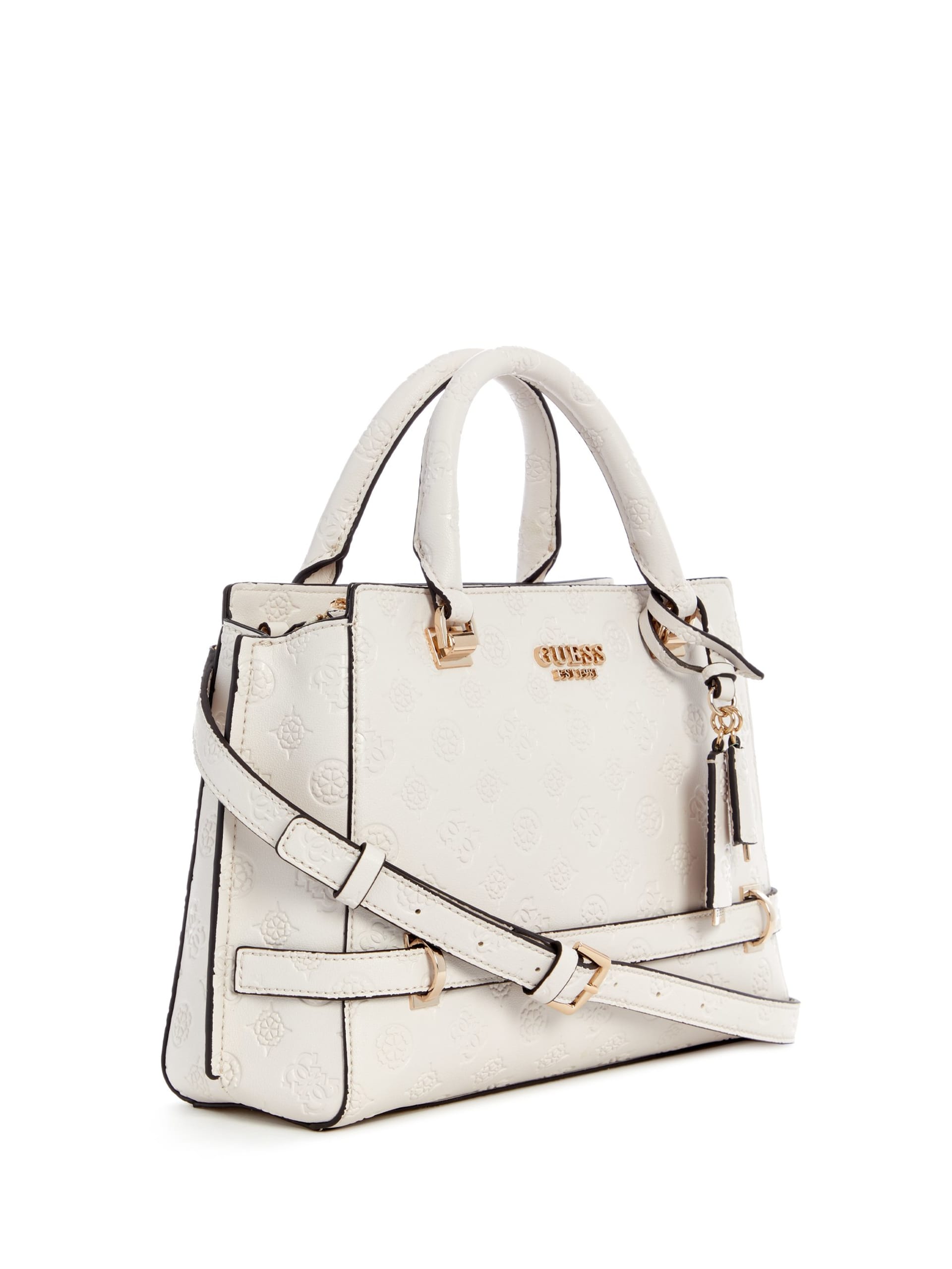 Bolsa de luxo Zarela com detalhes em relevo