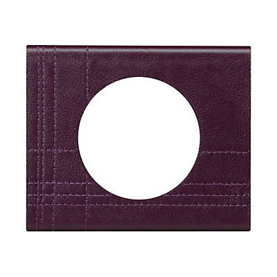 Plaque de finition simple Legrand Céliane pourpre couture