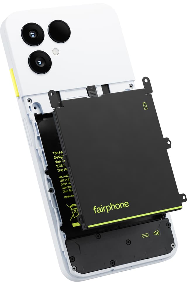 Fairphone (Gen. 6) 5G smartphone 8/256GB (hvid)