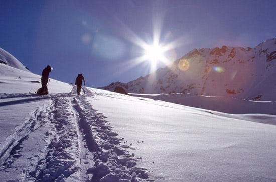 Skitour Tannheim als Geschenk