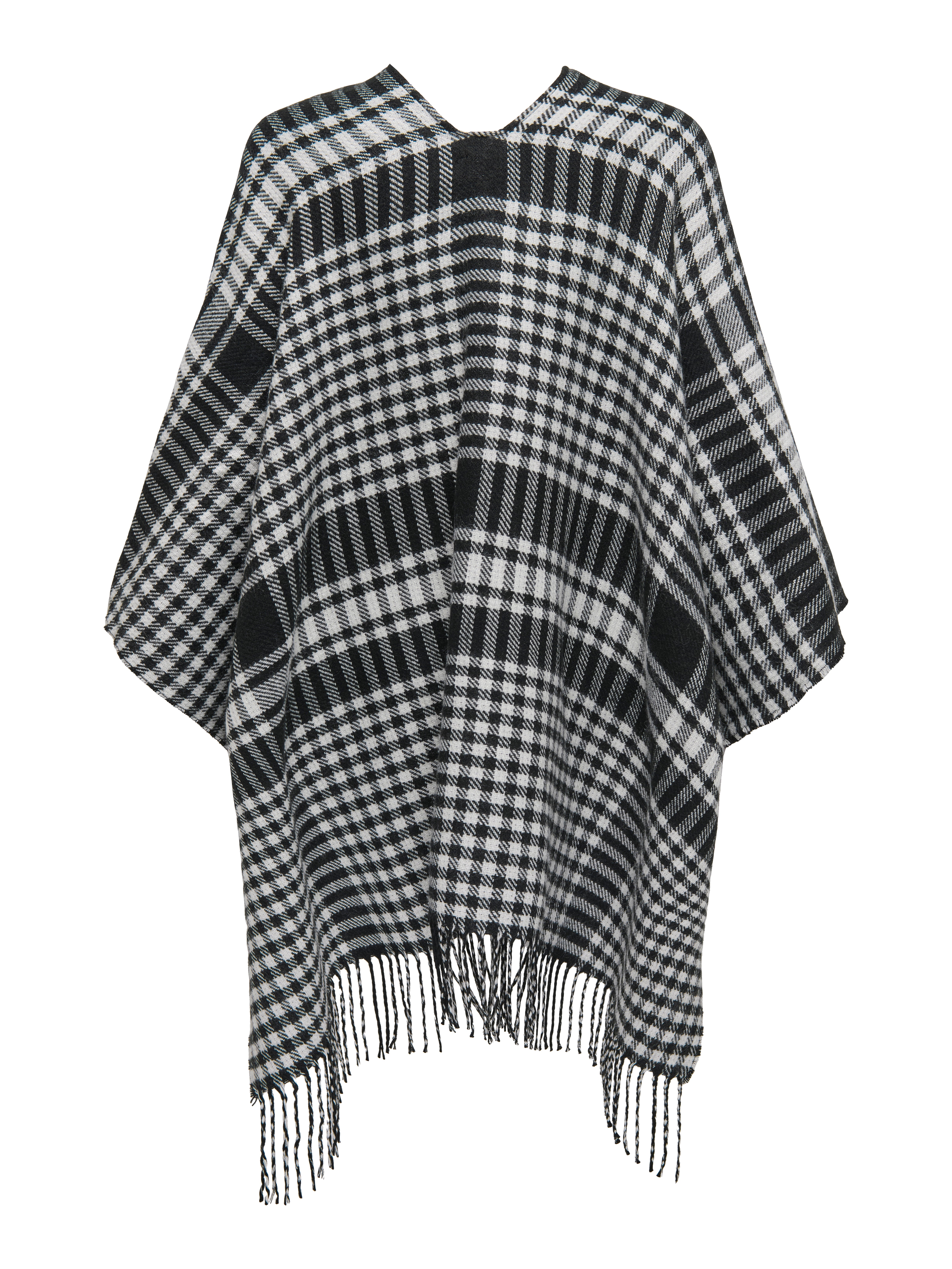 ONLVIOLET Poncho Black