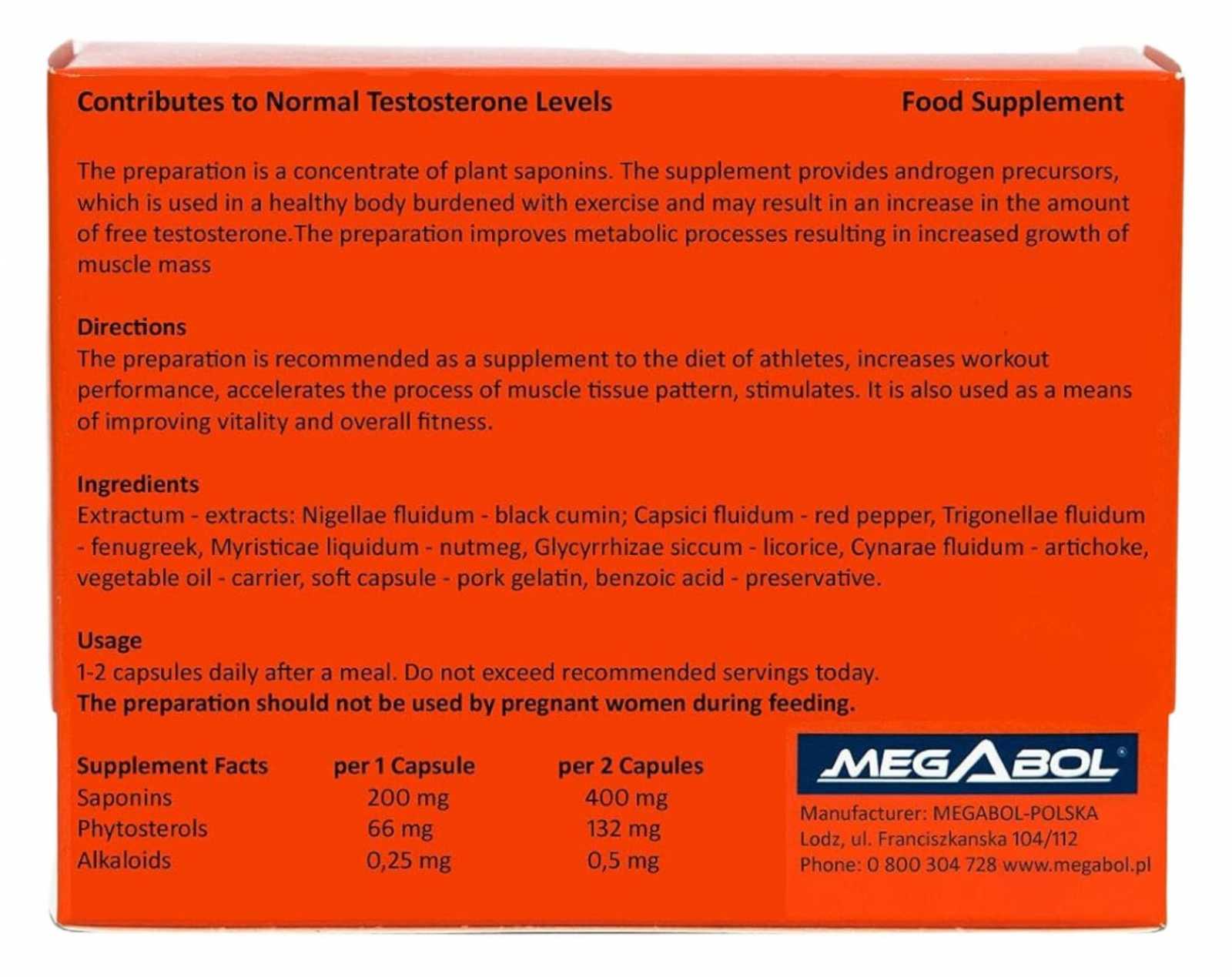 Megabol Pack Testosterol 250 + Biosterol