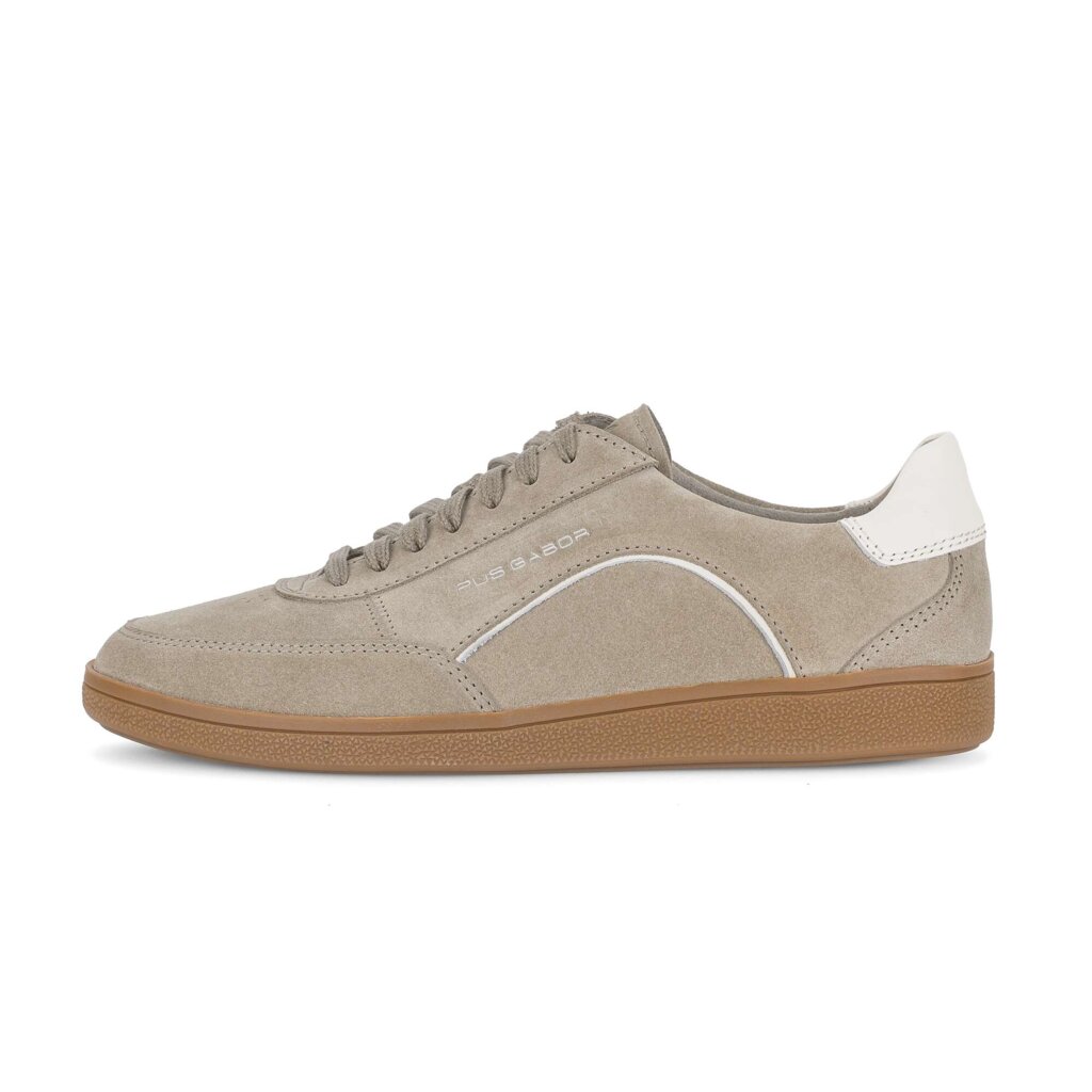 Lage sneaker beige