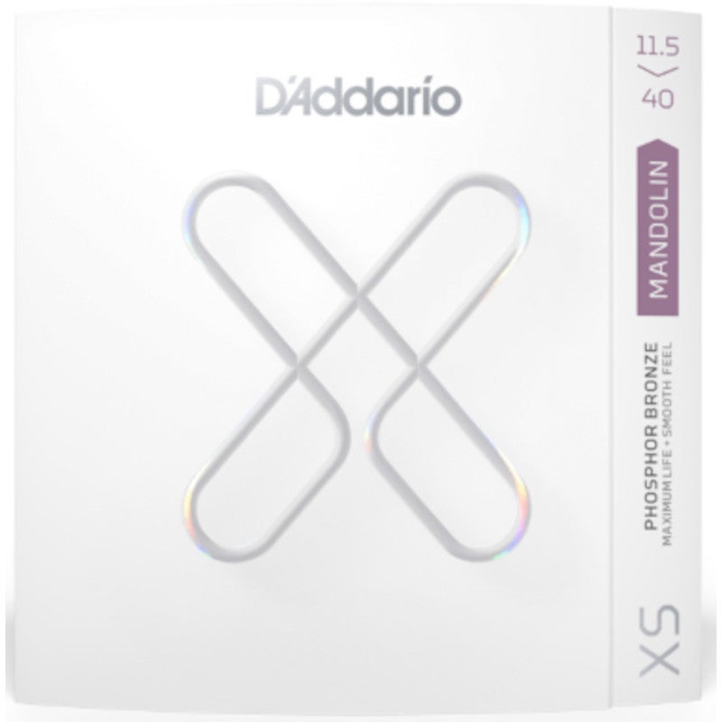 D'Addario XSM11540 XS Phosphor Bronze 11.5-40 snarenset voor mandoline
