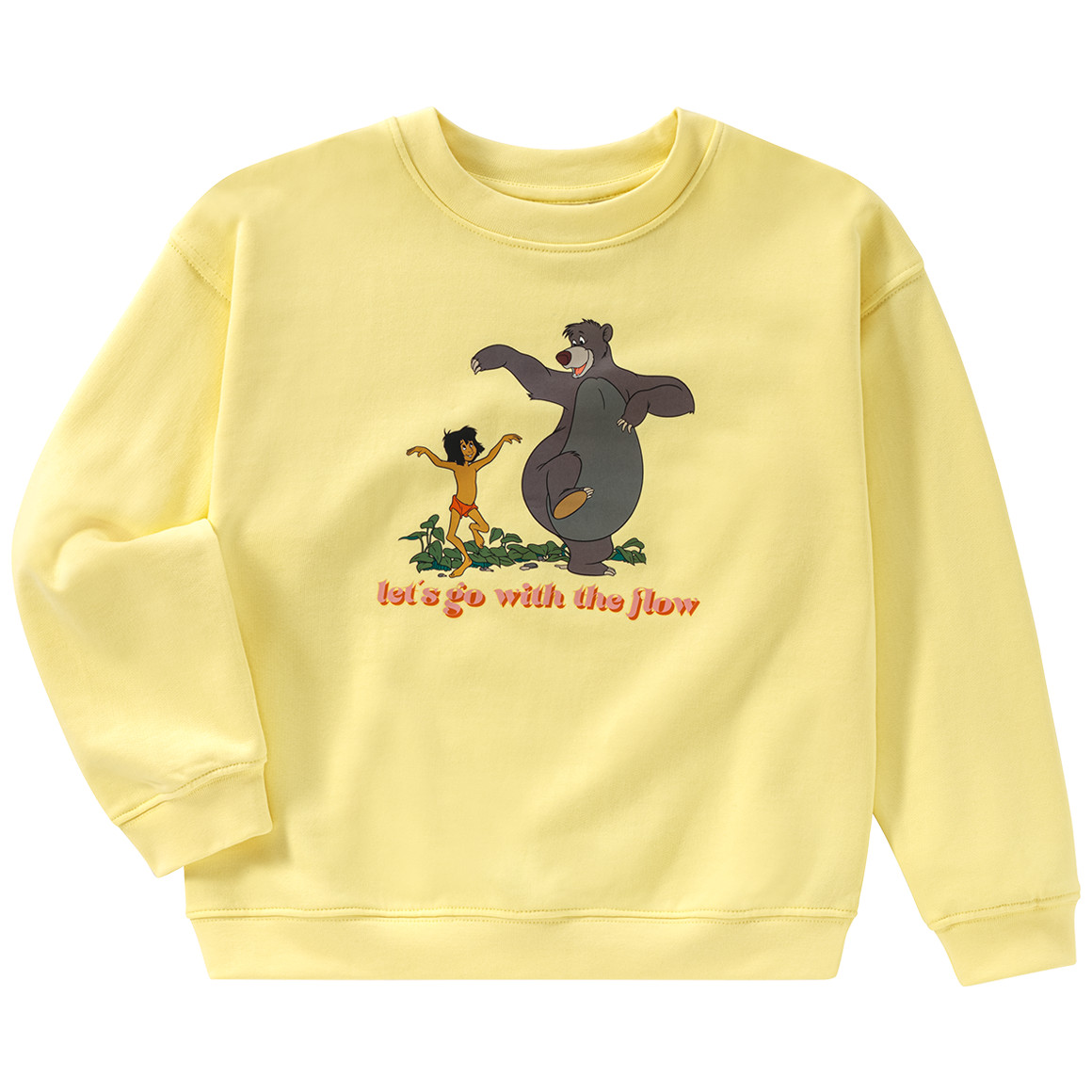 Topolino Disney Classics Sweatshirt mit großem Motiv gelb