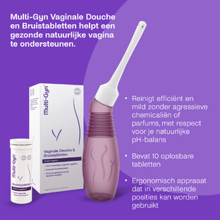 Multi-Gyn Vaginale Douche & Bruistabletten 10TB