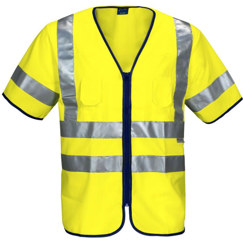 ProJob 6707 GILET PRIO ZIPPE - EN ISO 20471 CLASSE 3