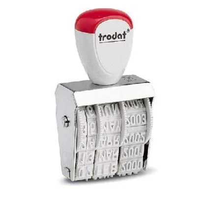 Trodat 51101001 Datumstempel in Buchst. Abdruck 4 x 26 mm