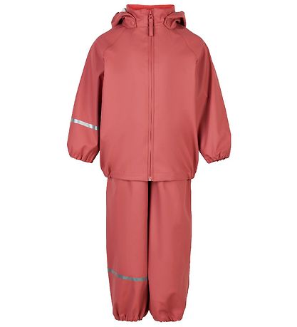 CeLaVi Regenkleidung m. Träger - Recycelt PU - Dusty Zeder