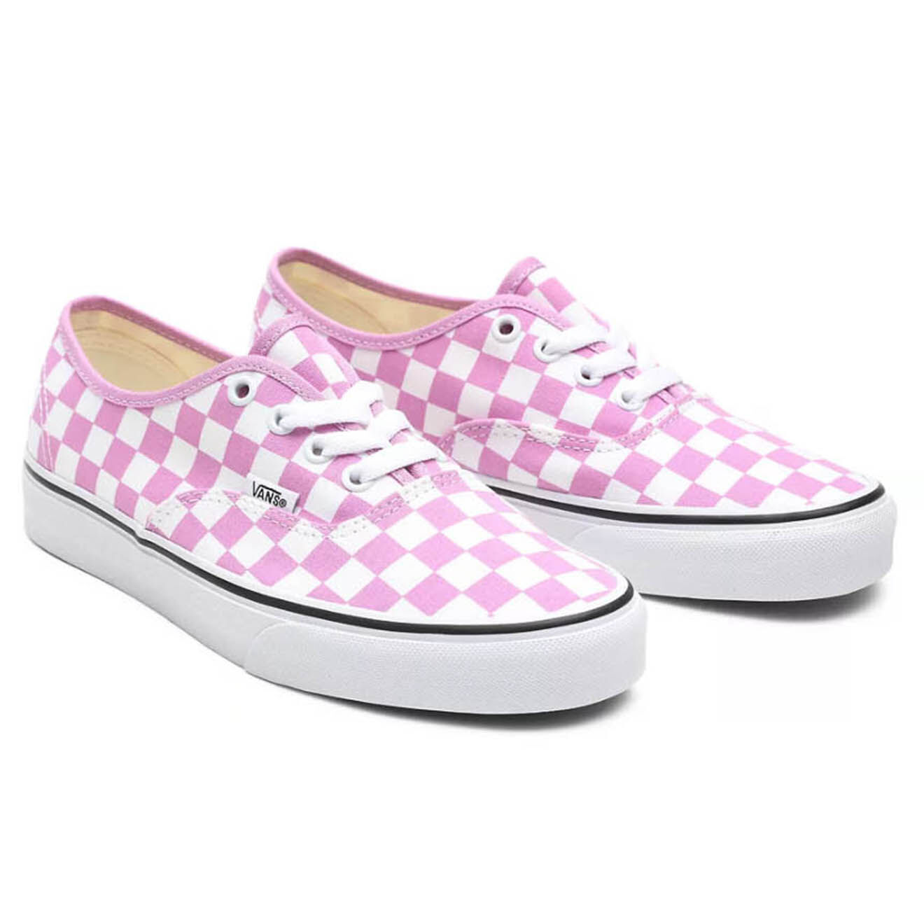 Vans Sneakers en Toile Anaheim Checkerboard Authentic lilas/blanc