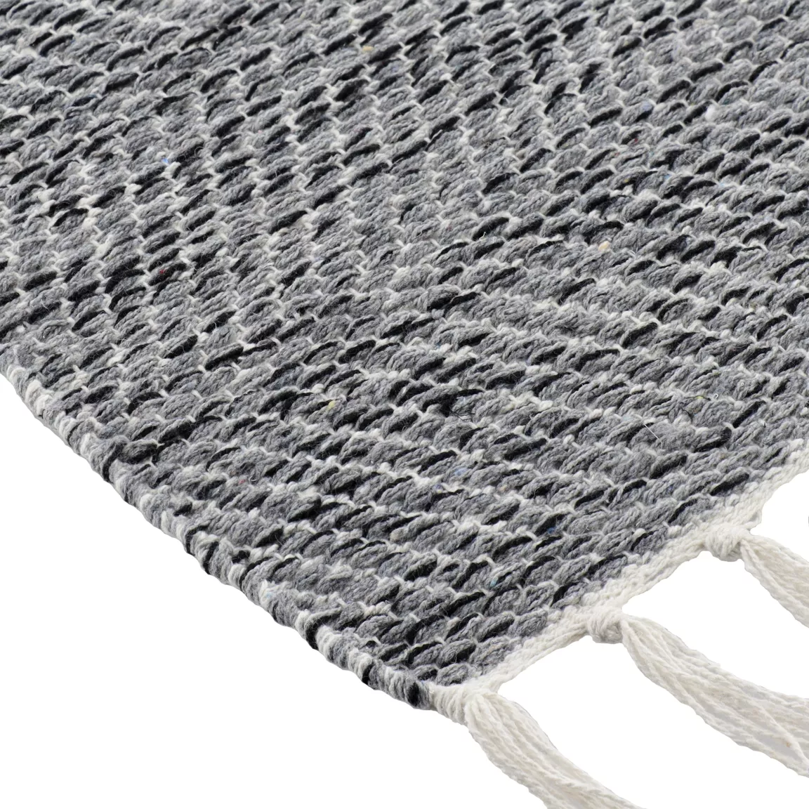 Tapis salon coton (45 x 90 cm) Jade Gris