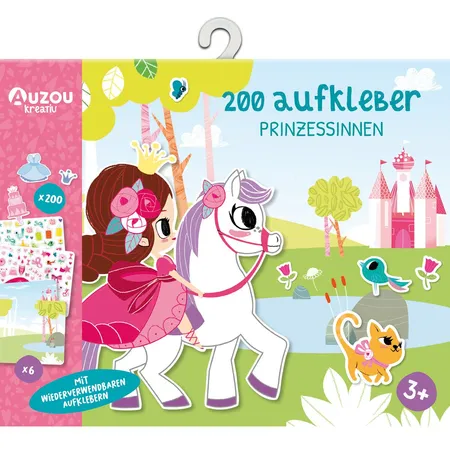Auzou 200 Aufkleber - Prinzessinnen
