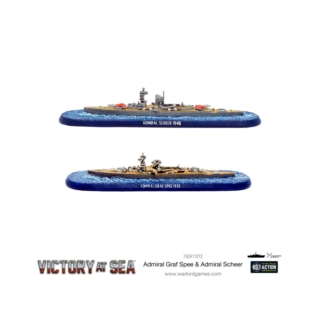 Victory at Sea - Admiral Graf Spee & Admiral Scheer