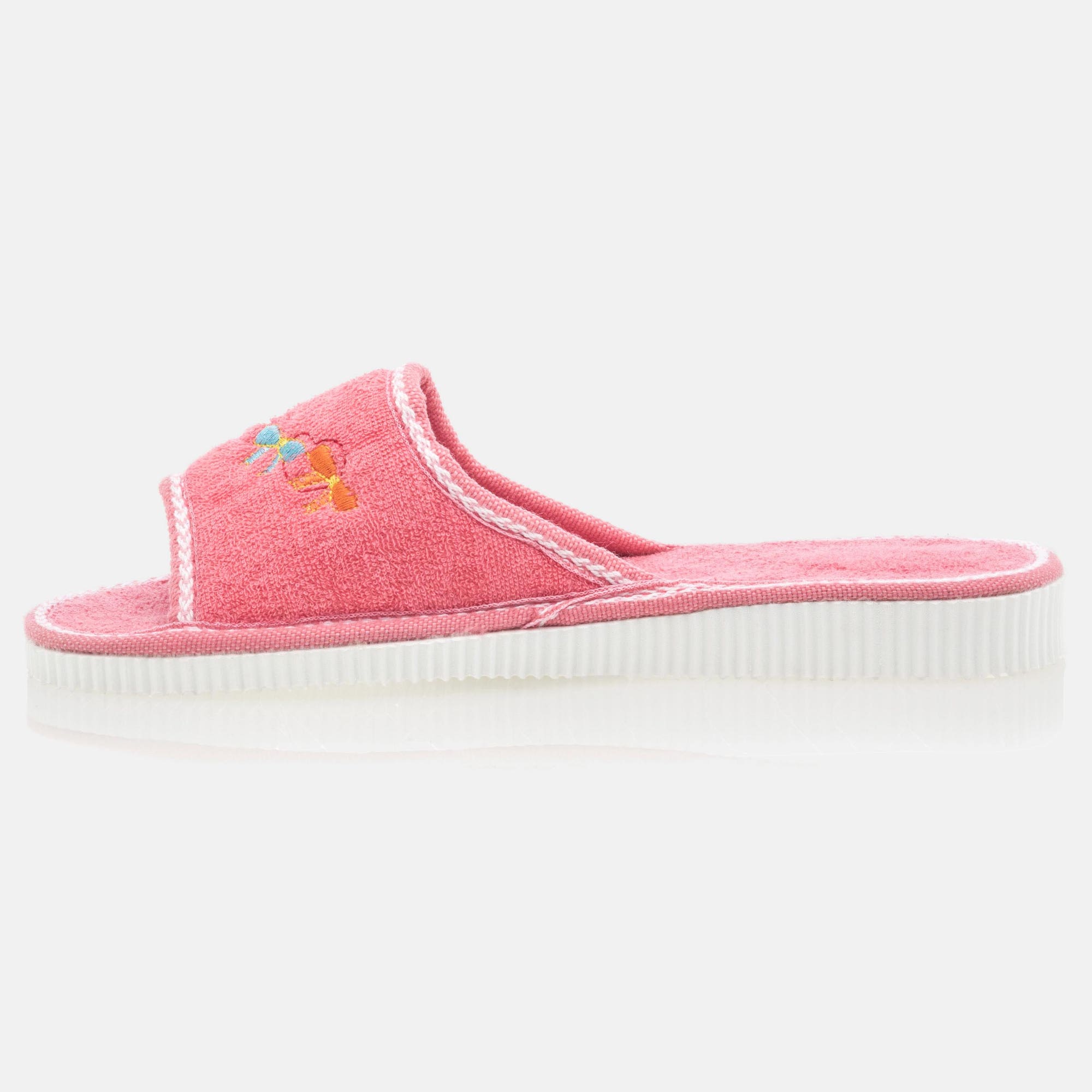 Pantoufles mules Femme corail