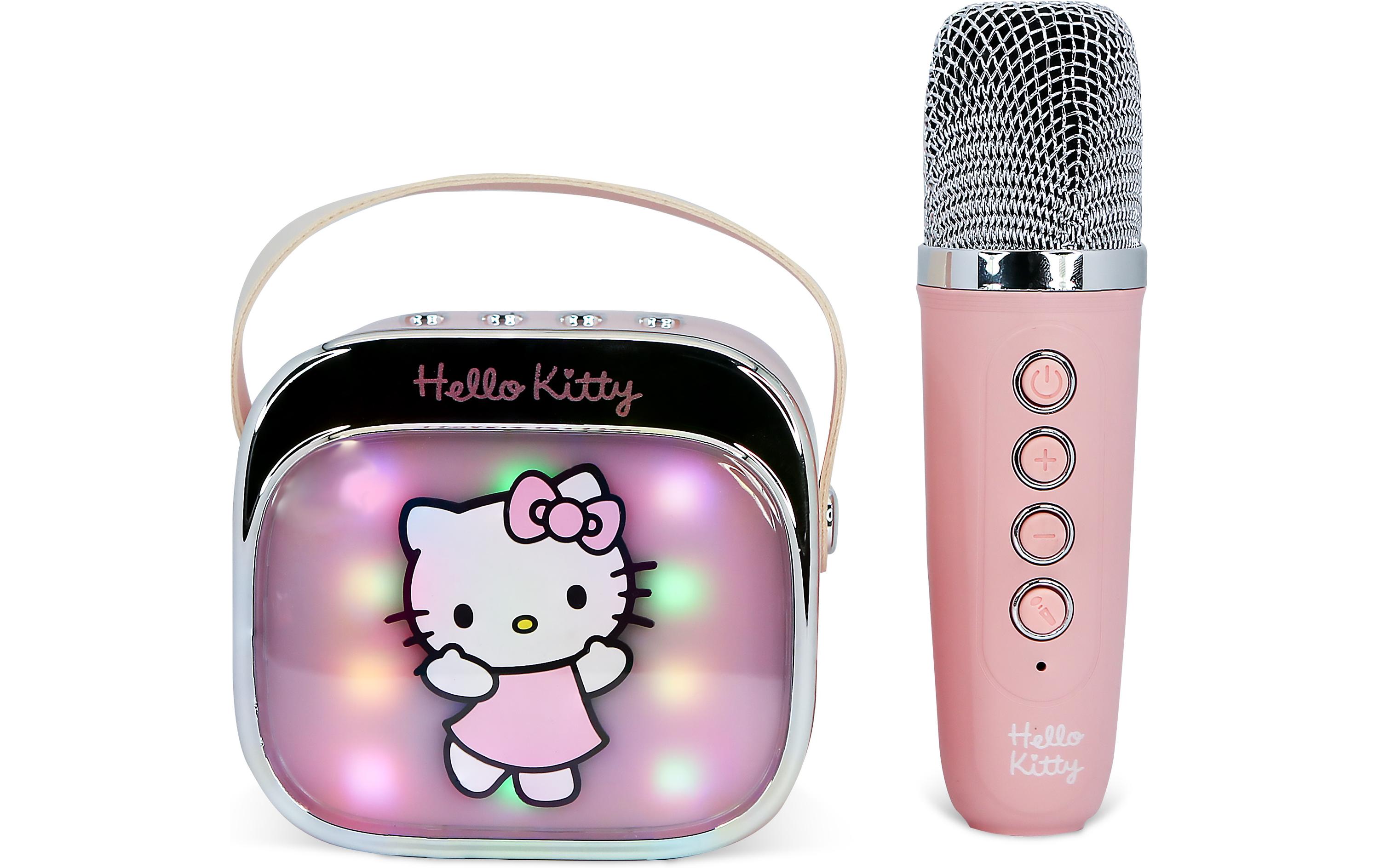 Hello Kitty LED Wireless Karaoke Lautsprecher und MikrofonMit LED-Leuchten