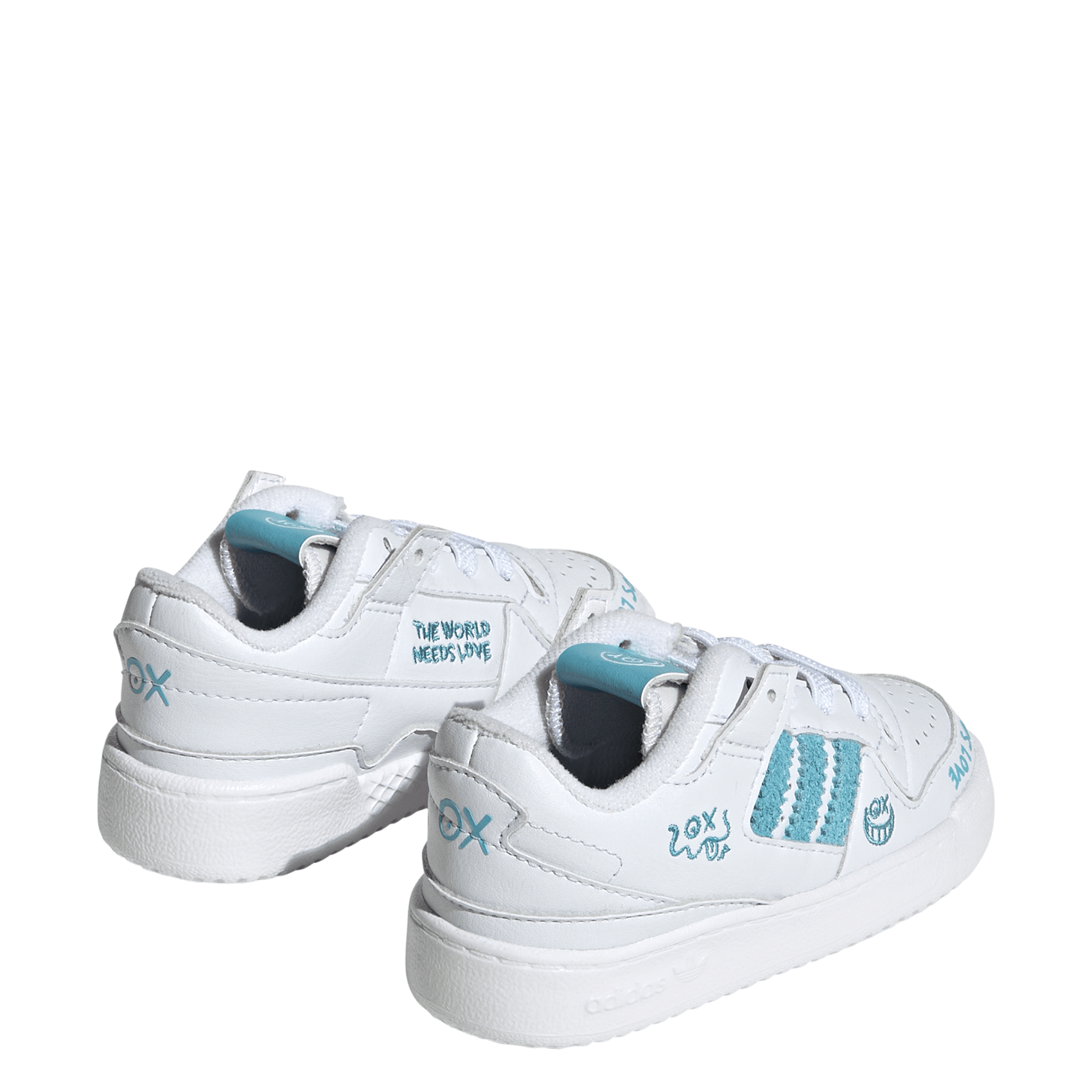 FORUM LOW EL I - Baskets basses en cuir | Blanc