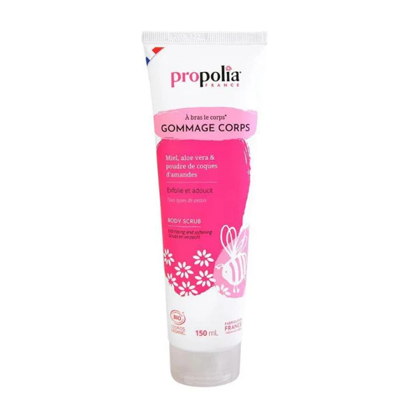 Propolia Gommage Corps Miel Aloe Vera & Poudre d'amandes 150ml