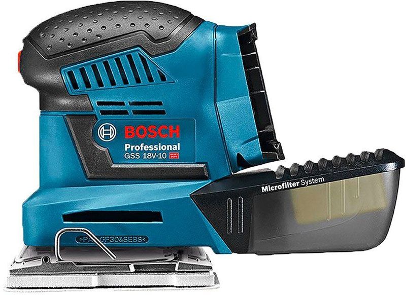Bosch GSS 18V-10 SOLO 18V Li-ion Accu Vlakschuurmachine Body
