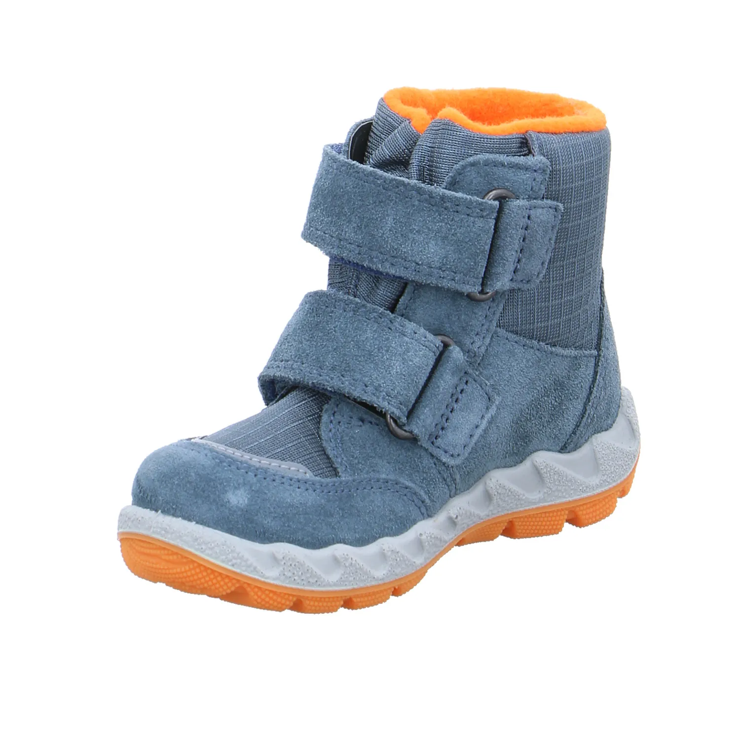 SUPERFIT Kleinkinder-Snowboot  Membran Hellblau Textil  Baby-Winterstiefel Unisex