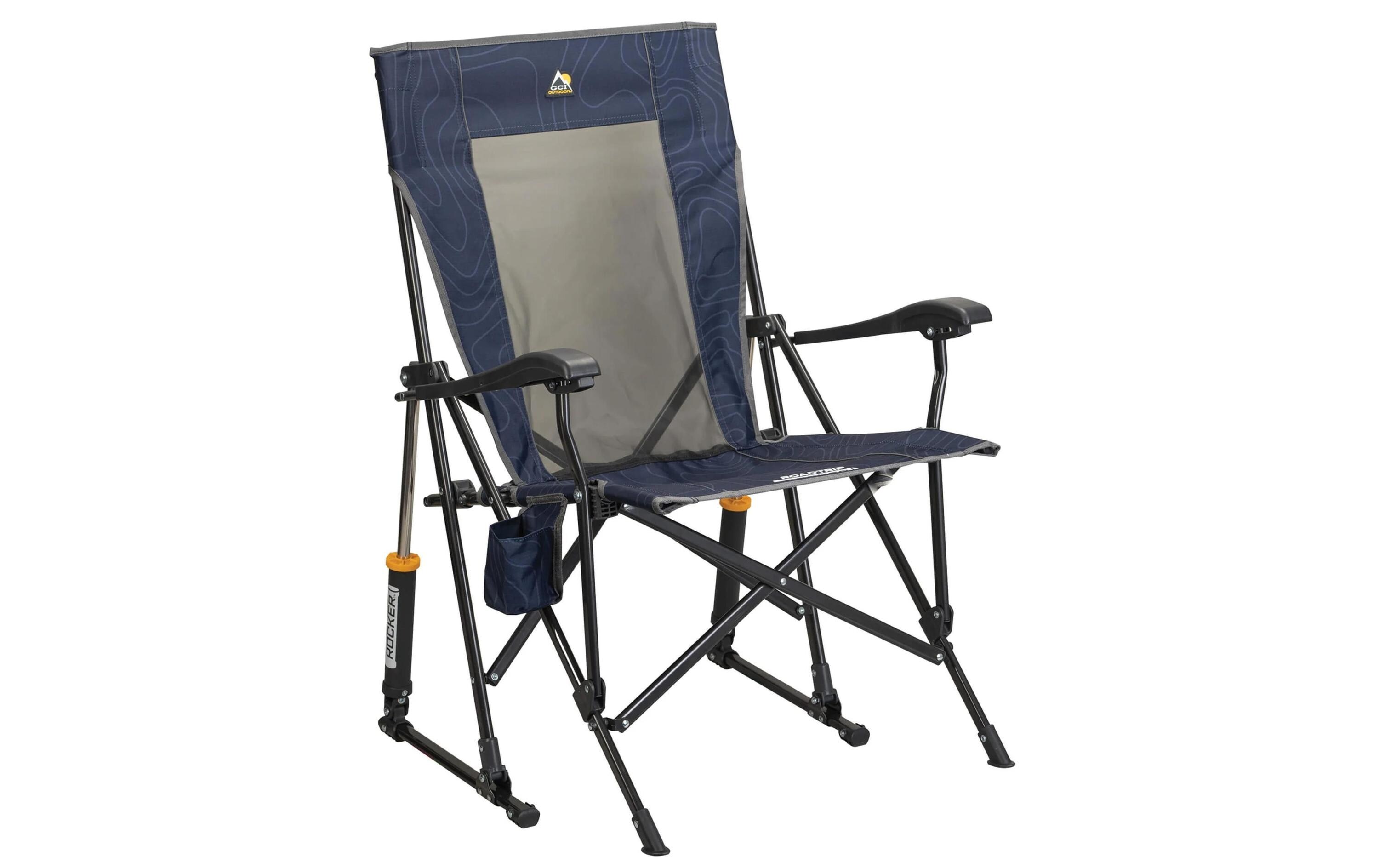 Campingstuhl Road Trip Rocker, Navy Topo Dunkelblau/GrauCampingstuhl