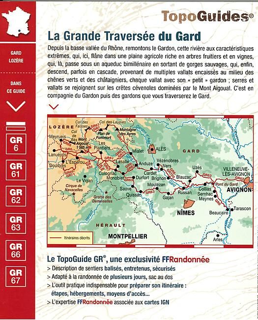 FFRP - 603 LA GRANDE TRAVERSEE DU GARD FFRP