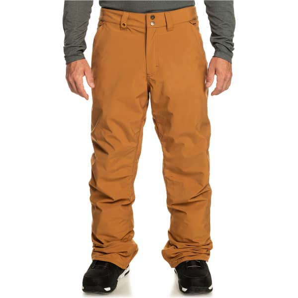 Pantalon de ski QUIKSILVER ESTATE PT BONE BROWN